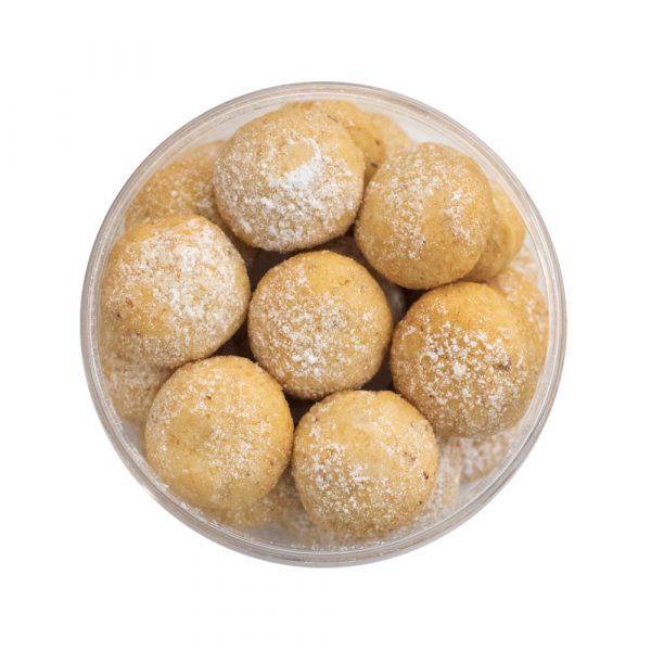 Hazelnut Cookies with Icing Topping